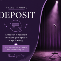 Stage & Performance Hypnosis Training Deposit