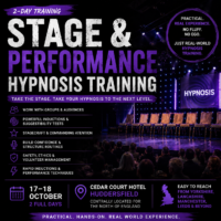 stage hypnosis Training UK
